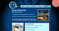 Desktop Screenshot of bluedragonrestaurant.com